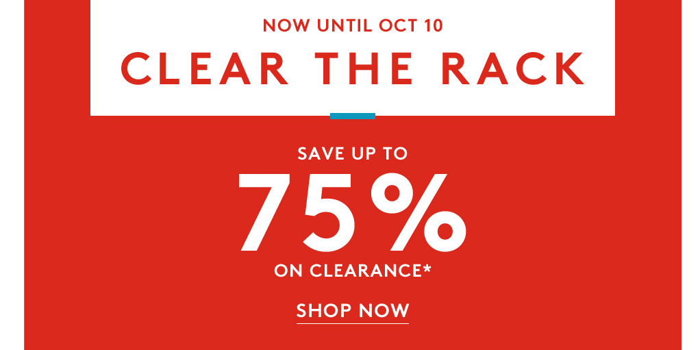 Shop designer fashion for up to 75 off at the Nordstrom Clear the