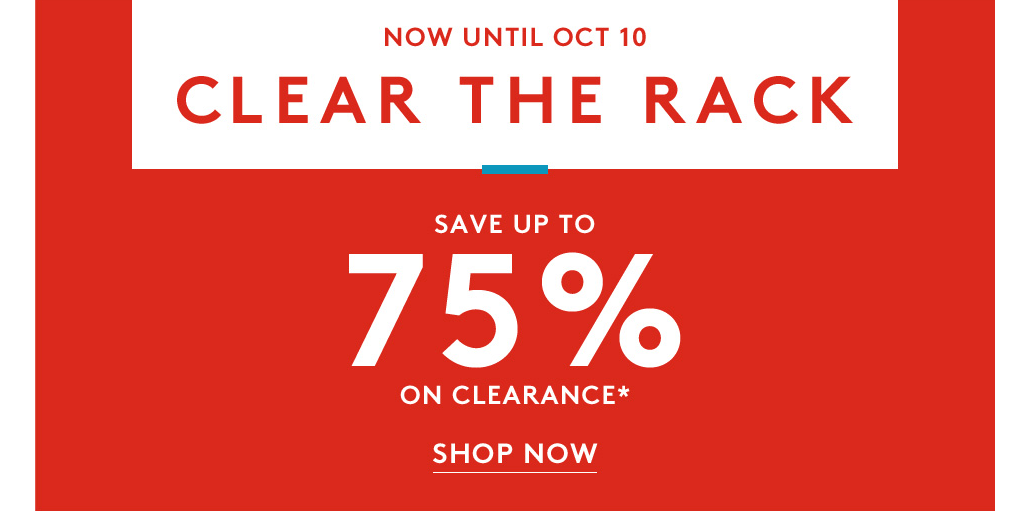 Shop designer fashion for up to 75 off at the Nordstrom Clear the Rack