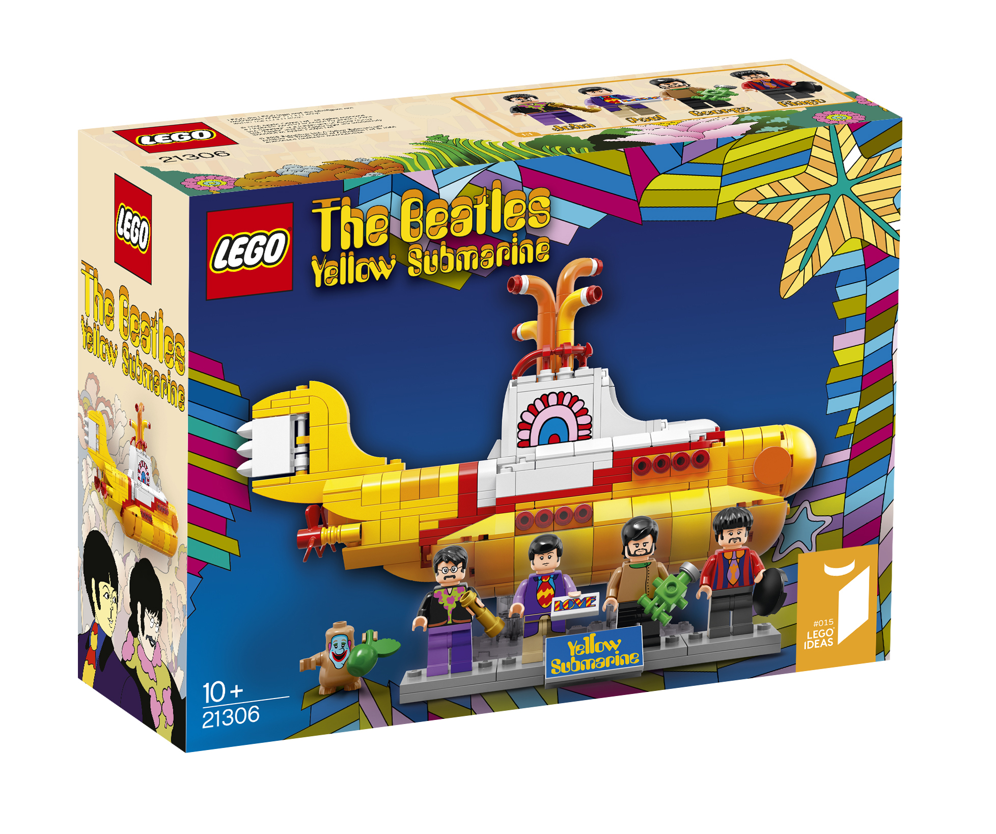 Trænge ind Grape Mindre Beatles LEGO Yellow Submarine Building Kit matching Amazon all-time low:  $48 (Reg. $70)