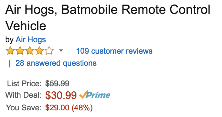 Air hogs best sale batmobile fix