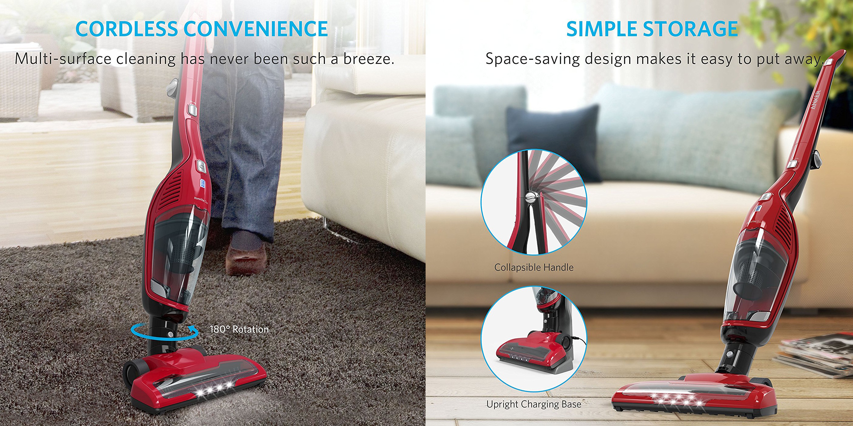 eufy homevac duo 2 in 1 cordless vacuum cleaner