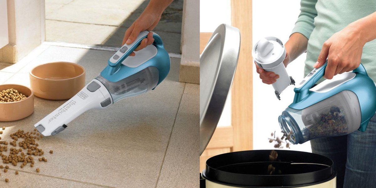 Black+Decker's best-selling 16V Cordless Dust Buster Hand Vac just