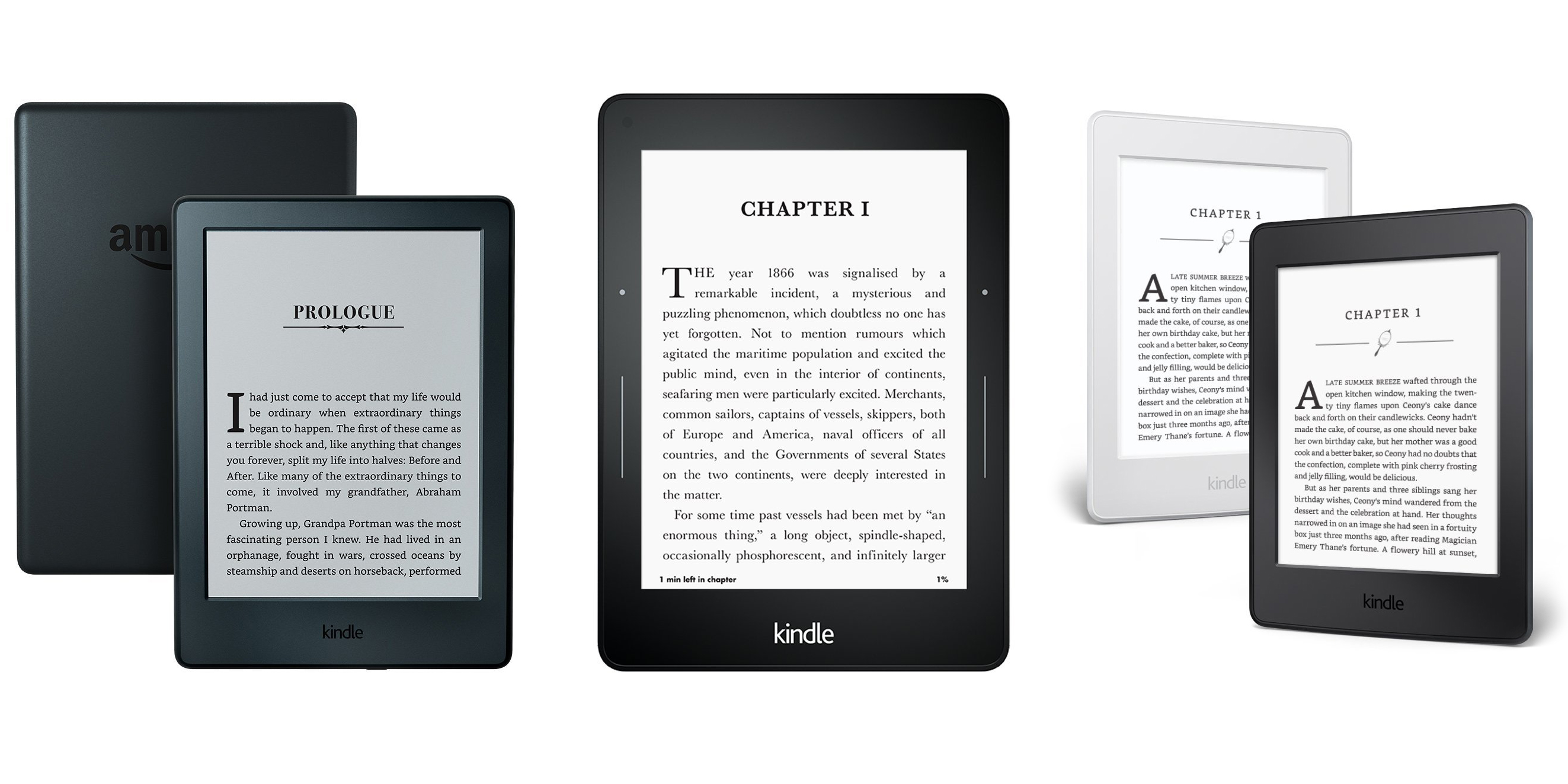 Amazon is discounting its Kindle Ereaders by as much as 25, priced from 60 Paperwhite 100