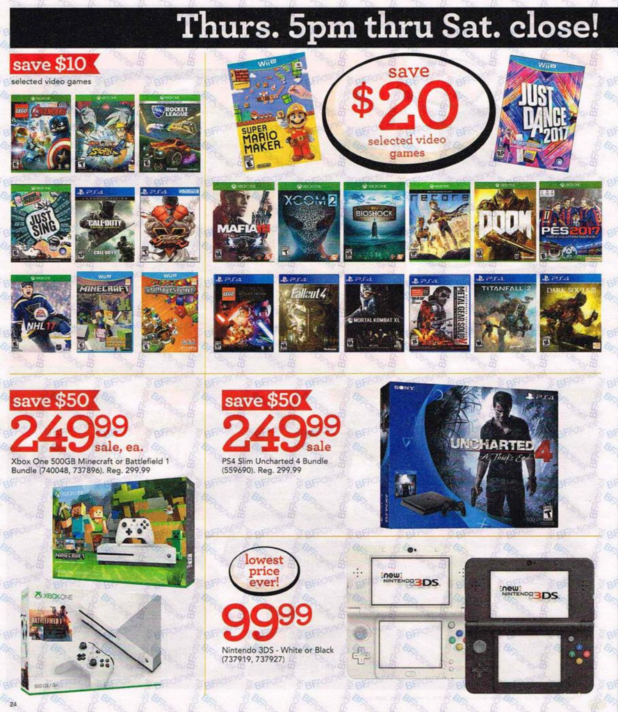 Toys R Us Black Friday 2016: Xbox One S/PS4 Slim Bundles $250, iPod ...