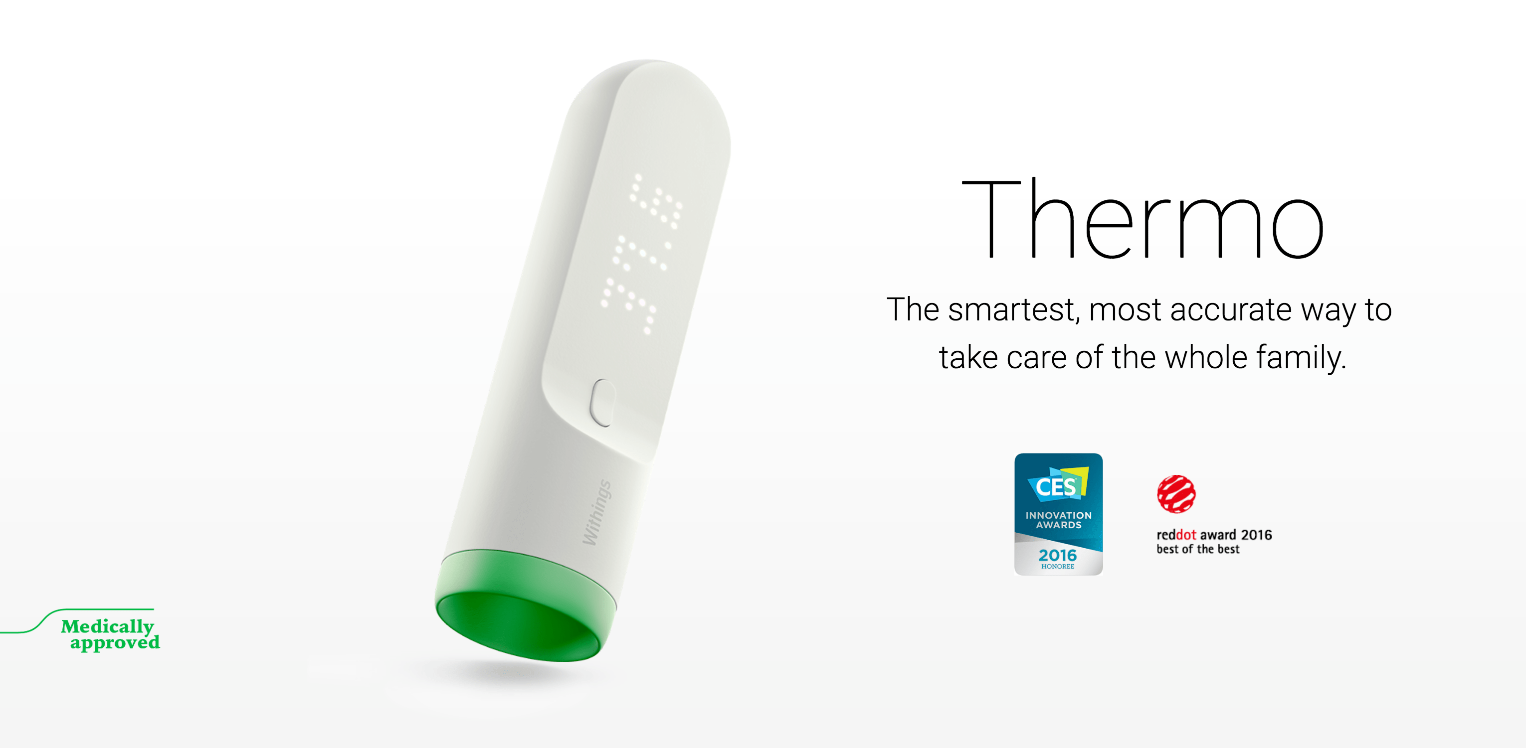 Withings Thermo Smart Thermometer goes to 70 at Amazon and Best Buy