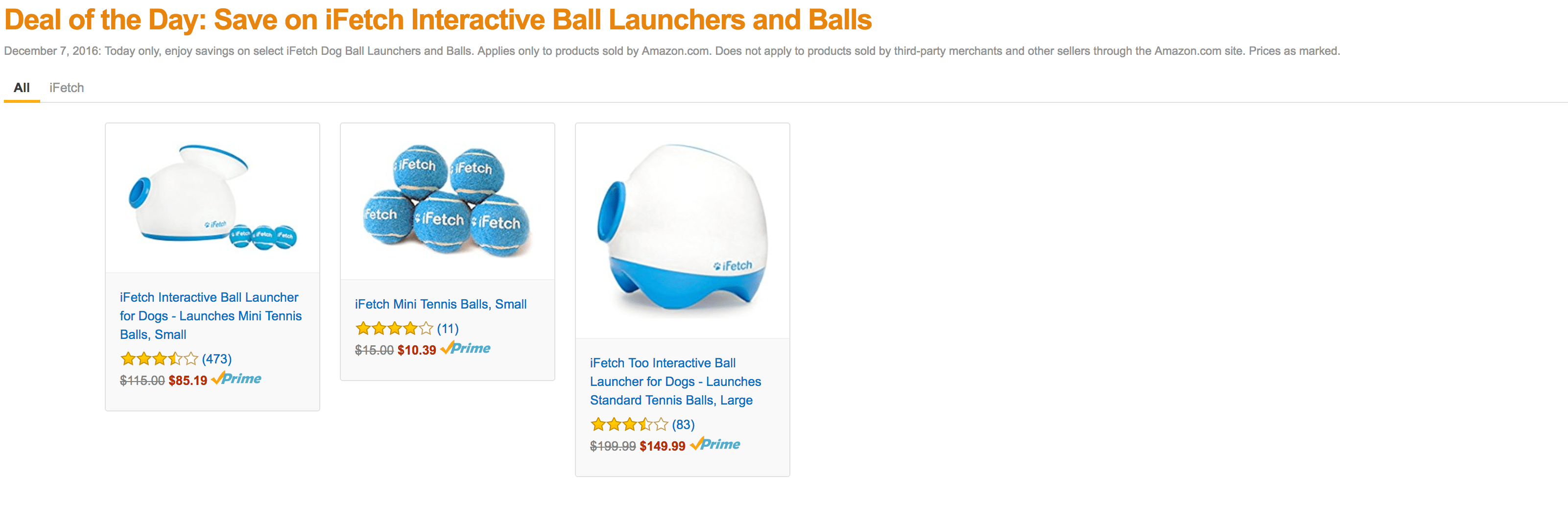 iFetch Dog Ball Launchers hit alltime lows on Amazon for today only