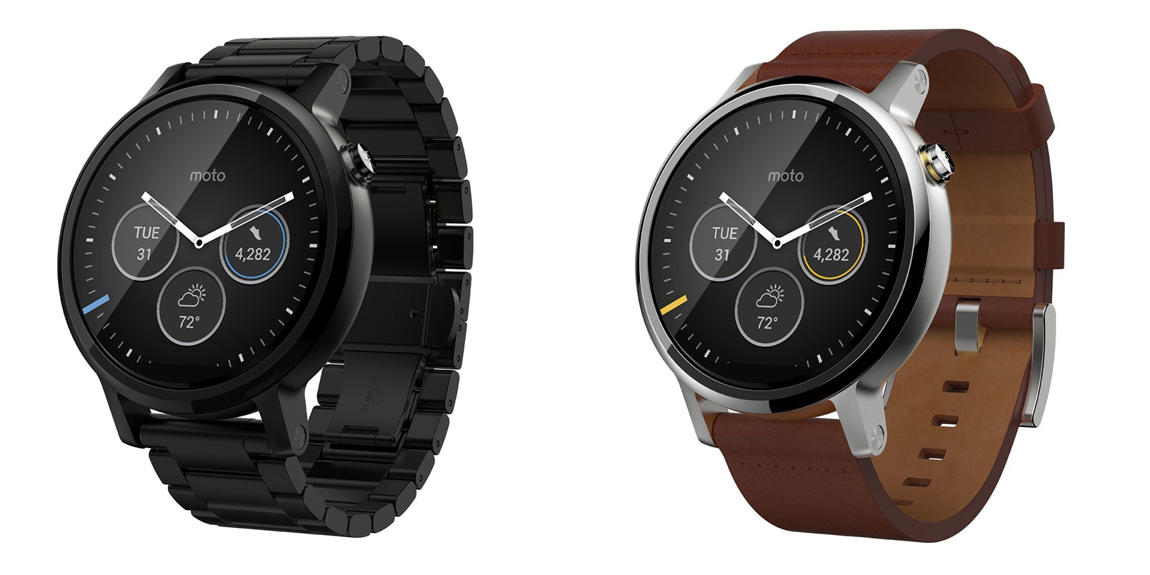 Måler have tillid sejr The Moto 360 2nd Gen. Smart Watch connects to your Android or iOS device  for $200 shipped (Reg. $300)