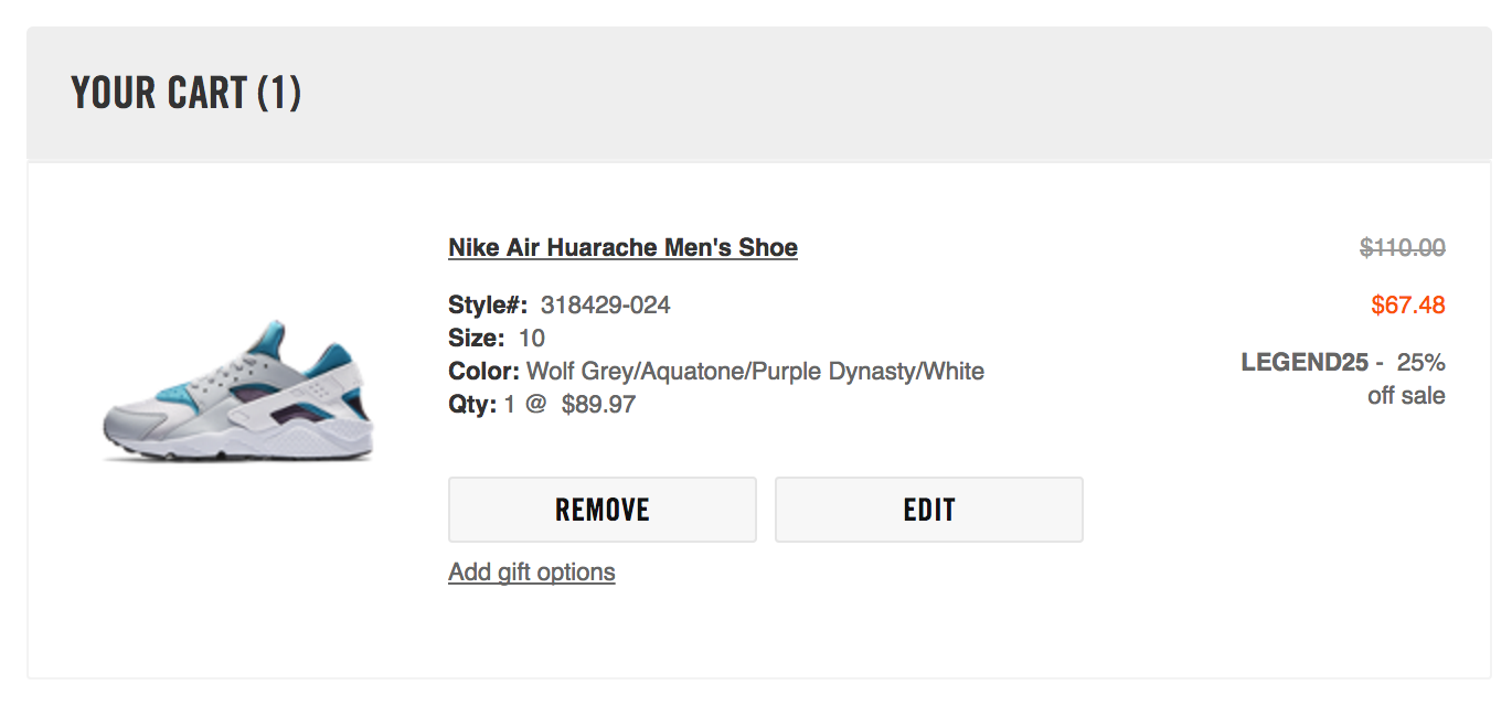 nike 2 day shipping