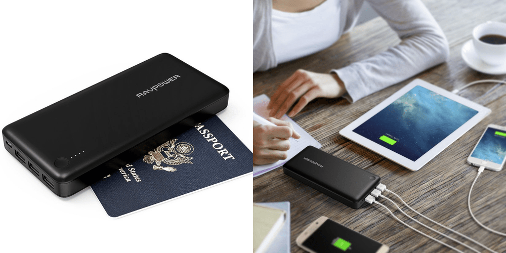 Smartphone Accessories: RAVPower Monster 26800mAh 3-port USB power bank $35  Prime shipped (Reg. $50), more