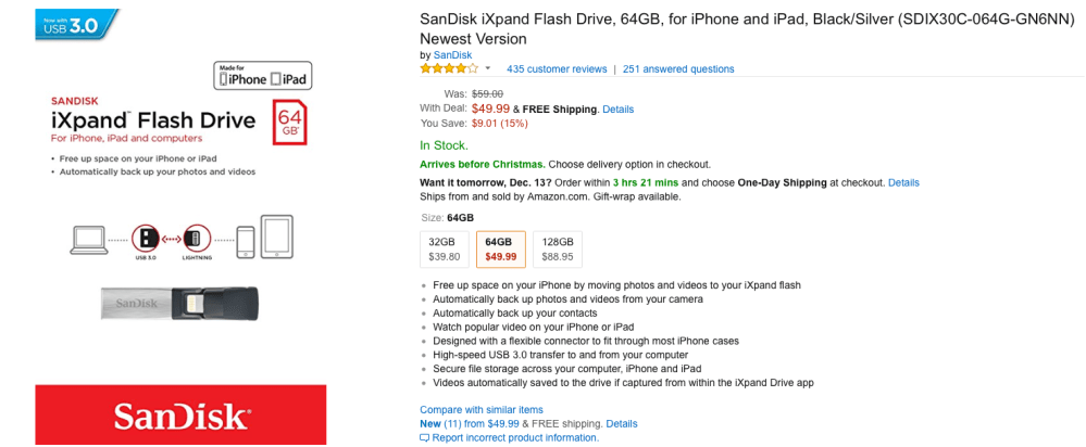 sandisk-ixpand-64gb-flash-drive-amazon