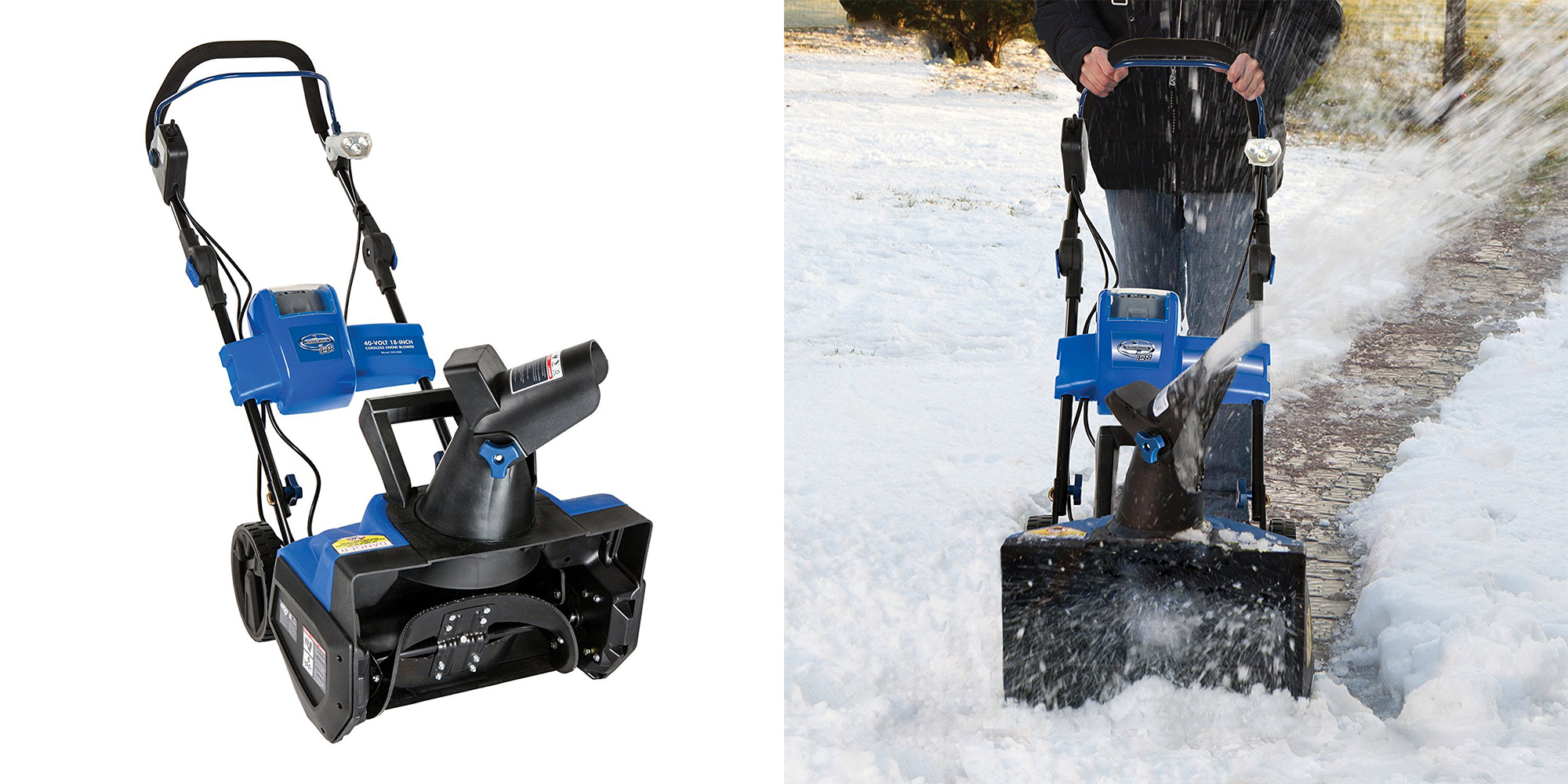 Green Deals Snow Joe Electric Snow Blowers from 125 shipped at Home