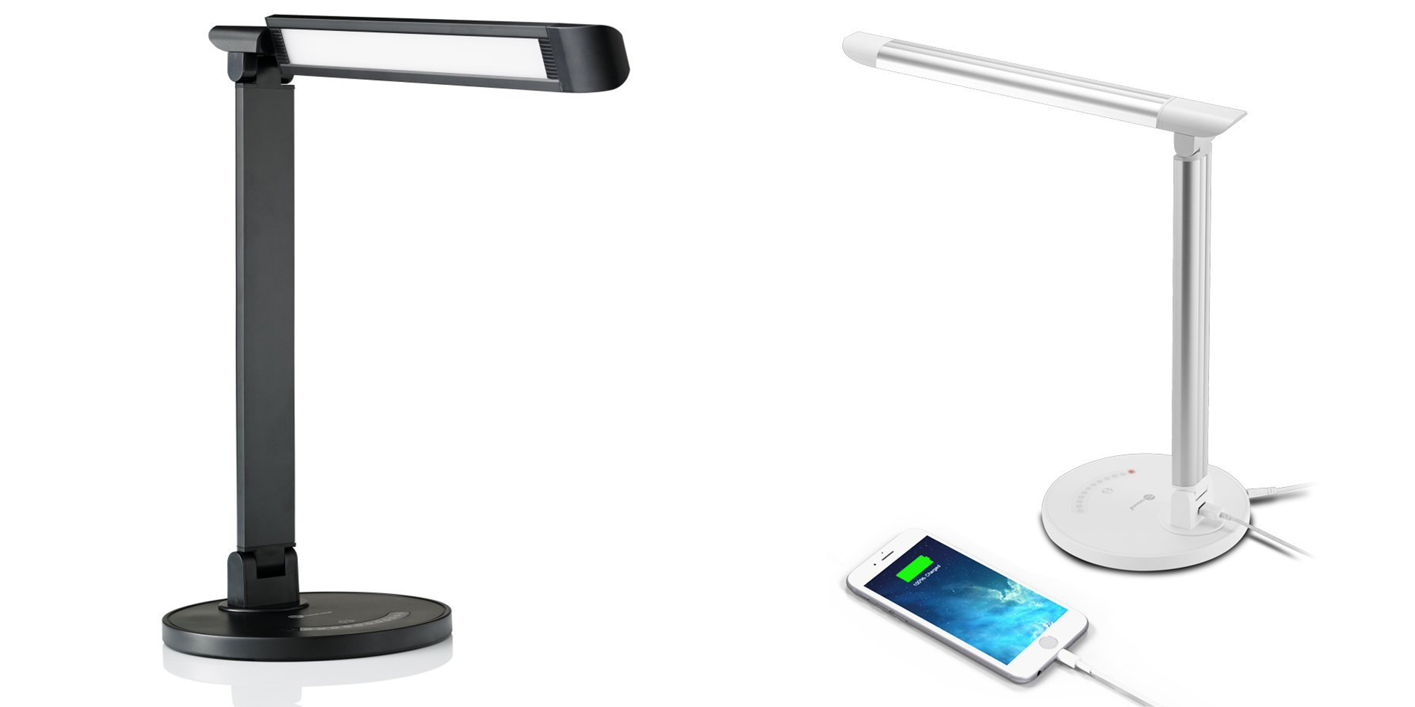 Add this best-selling and top-rated LED Desk Lamp w/ USB charger to