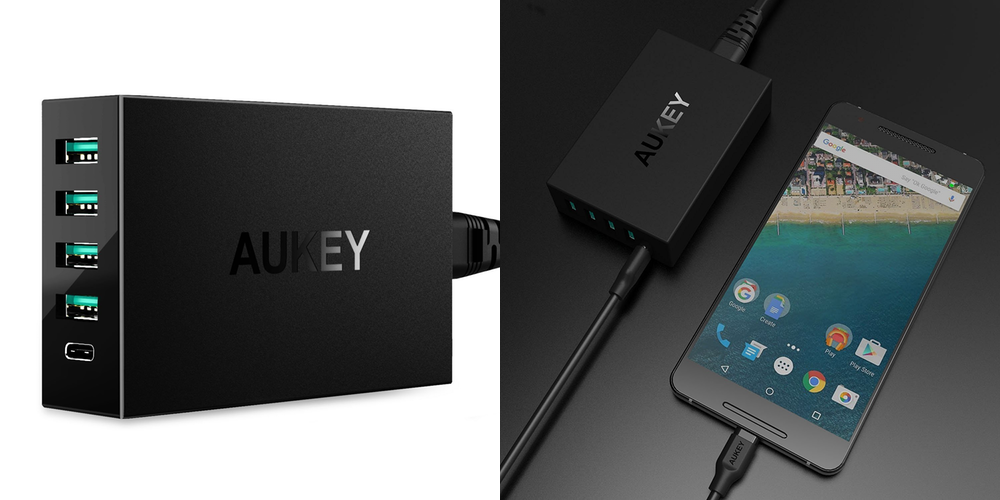 aukey-5-port-charger
