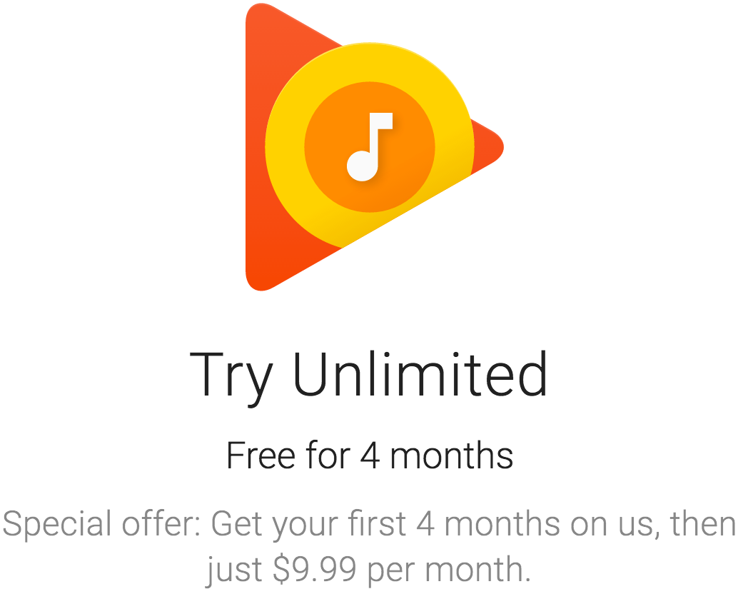 google-play-music-unlimited-4-month-trial