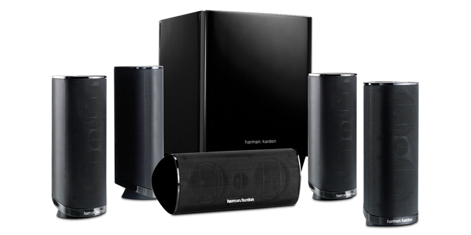 Harman Kardon 5.1-Ch. Home Theater Speaker System $140 (Refurb, Orig. $600)