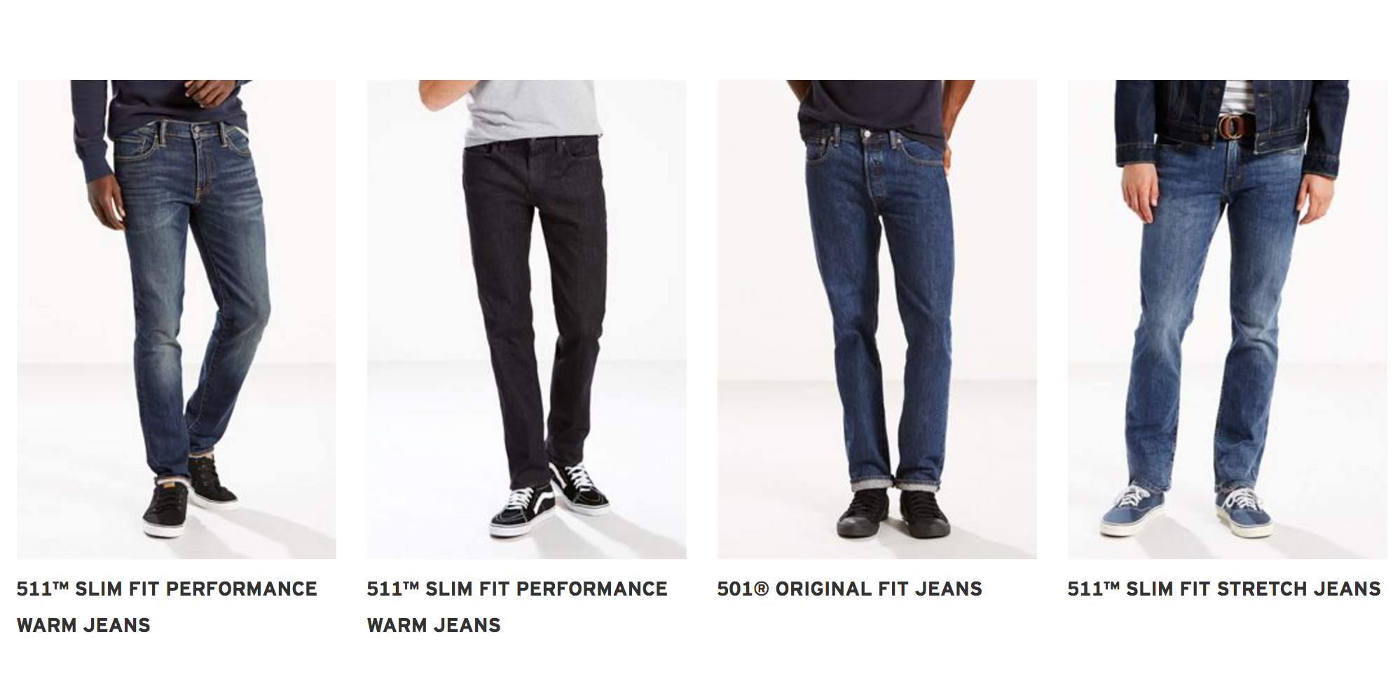 Levi's End of Season Sale takes 40% off already reduced items: 511 Slim ...