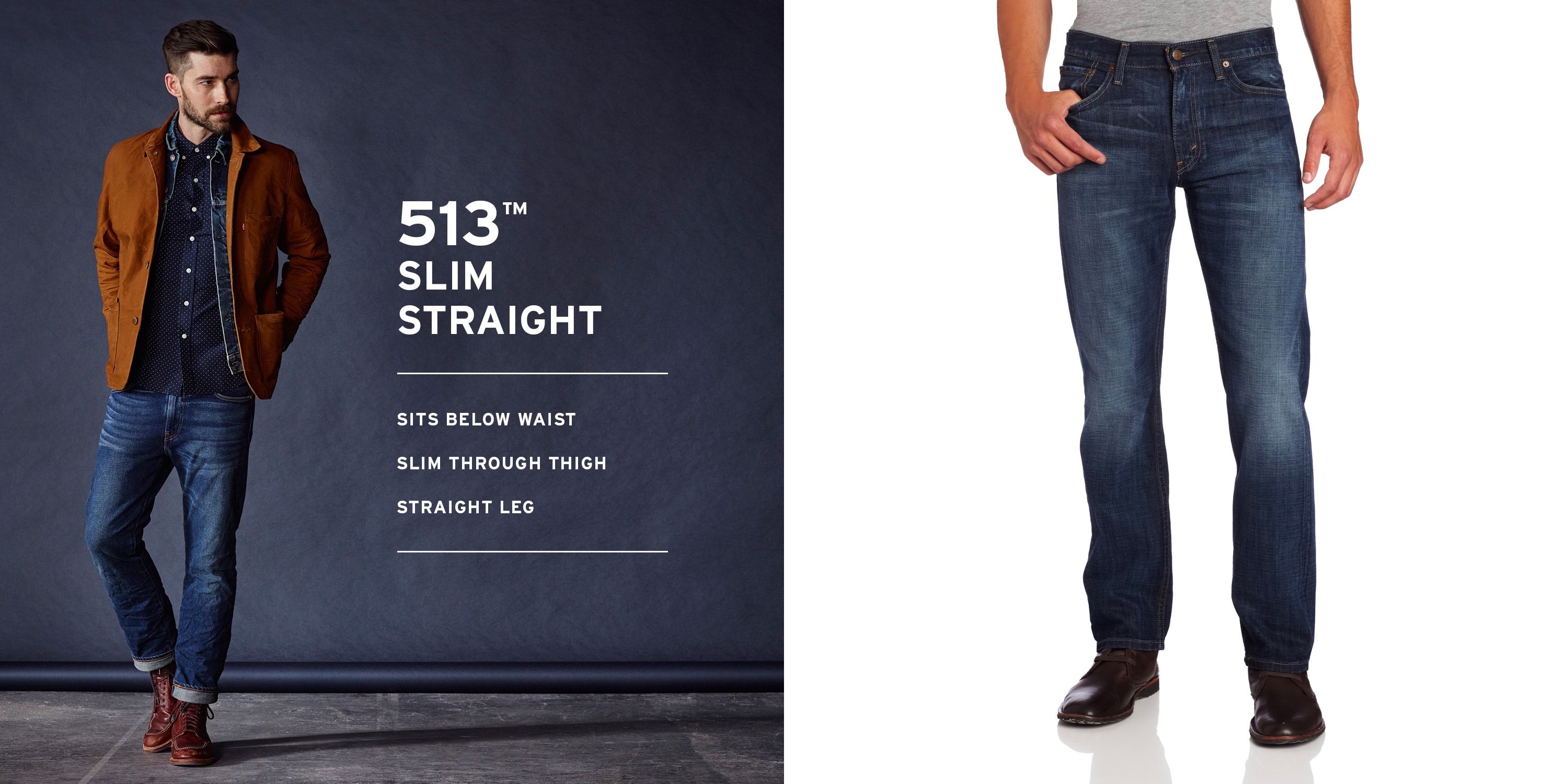 Levi's Men's 513 Slim-Straight Jean 