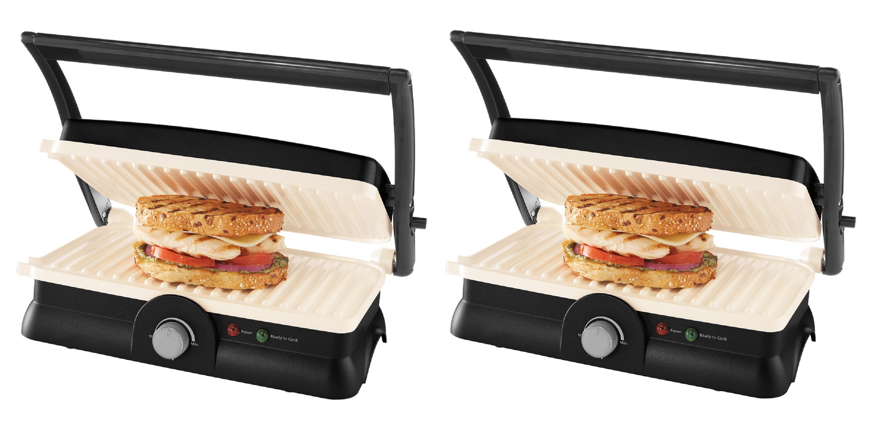 It's time for homemade panini with the Oster DuraCeramic Countertop