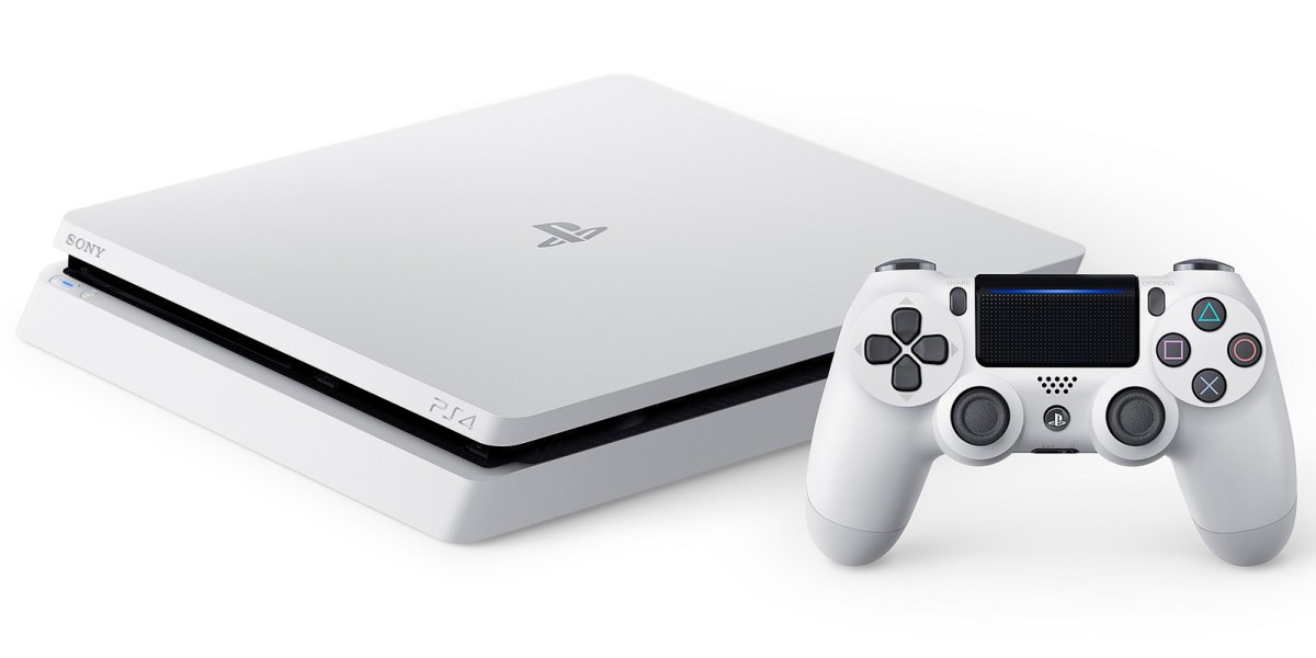 Here's our first look at the brand new Glacier White PlayStation 4 Slim