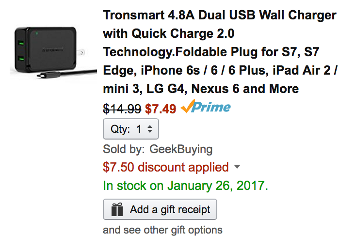 tronsmart-dual-usb-charger
