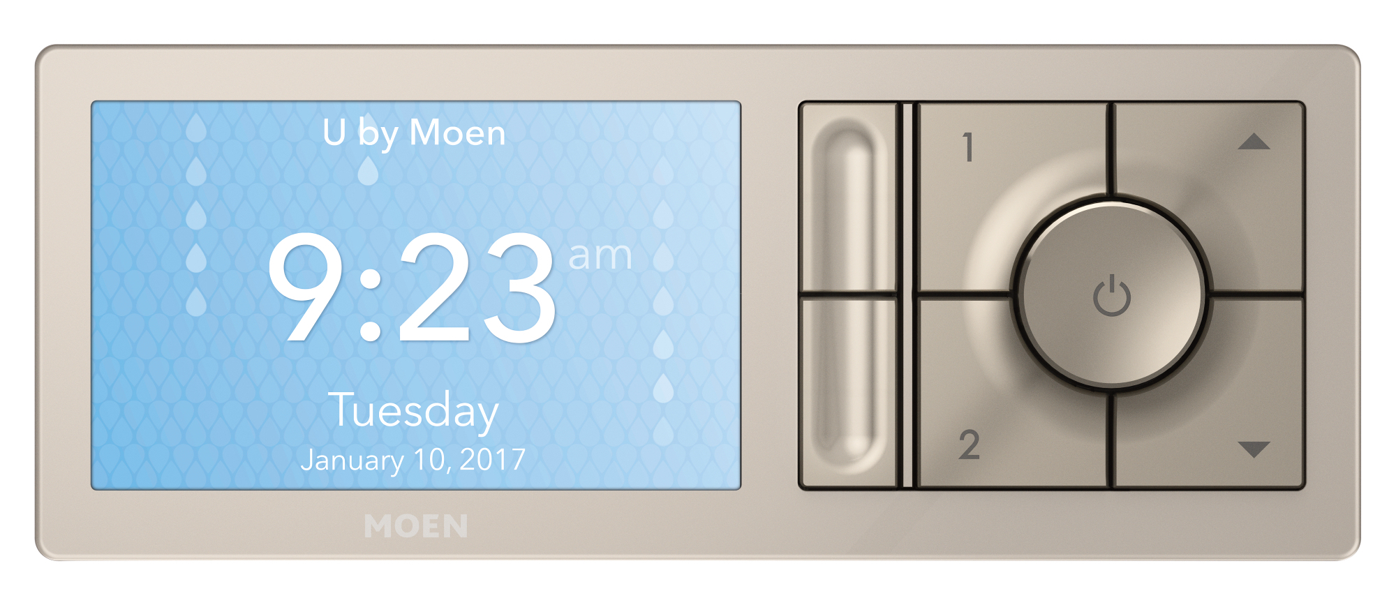 Turn the shower on from bed with the new U by Moen Smart WiFi