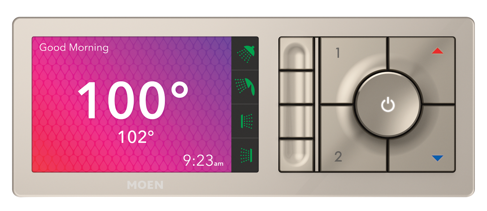 Turn the shower on from bed with the new U by Moen Smart WiFi