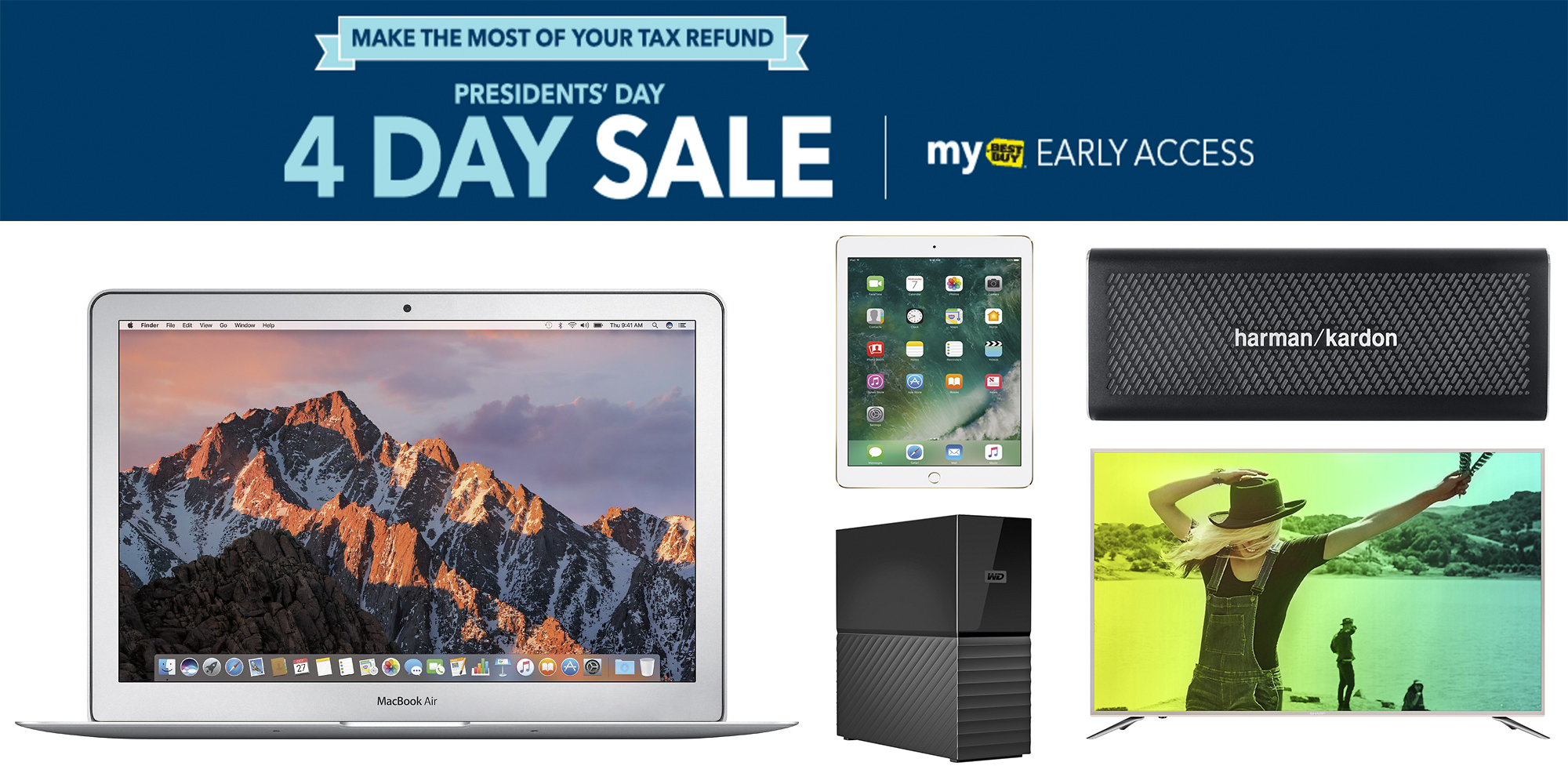 Best Buy President's Day Sale 275 off 13inch MacBook Air, iMac and