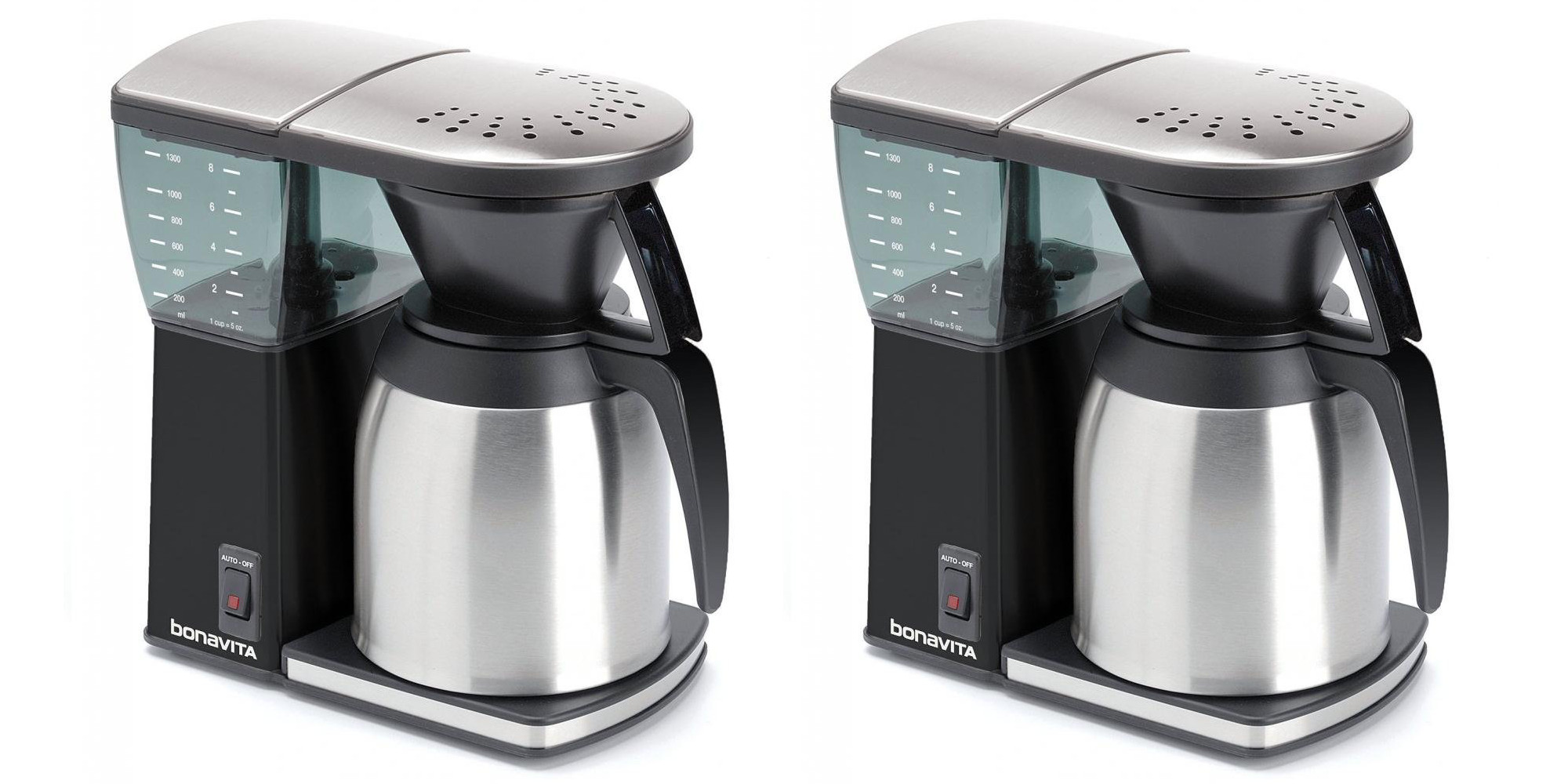 This highlyrated stainless steel Bonavita 8Cup Coffee Brewer is down