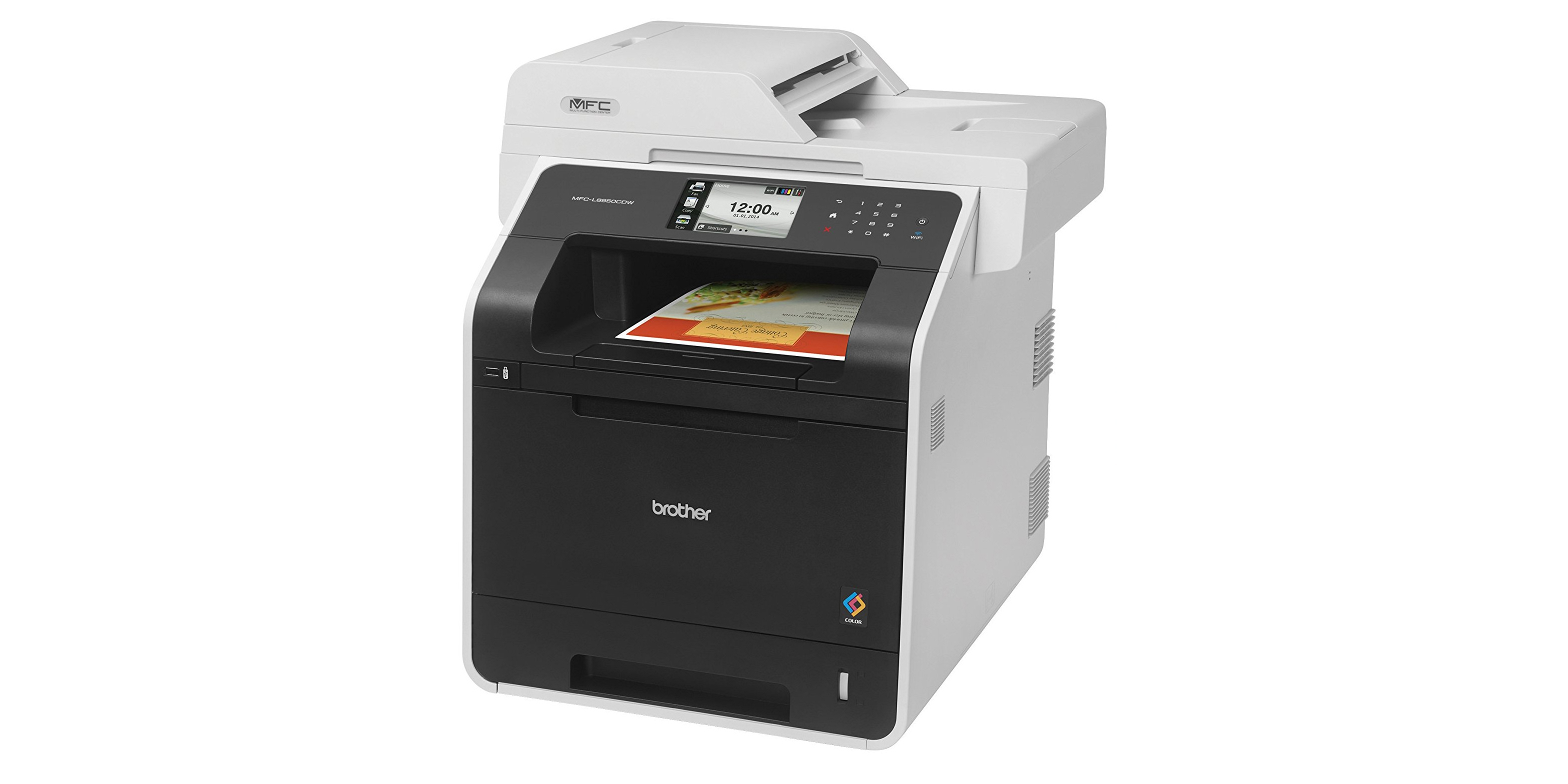 Get Yourself A Printer That Can Do Both Brother Wireless Color All In   Brother Color Laser Printer 