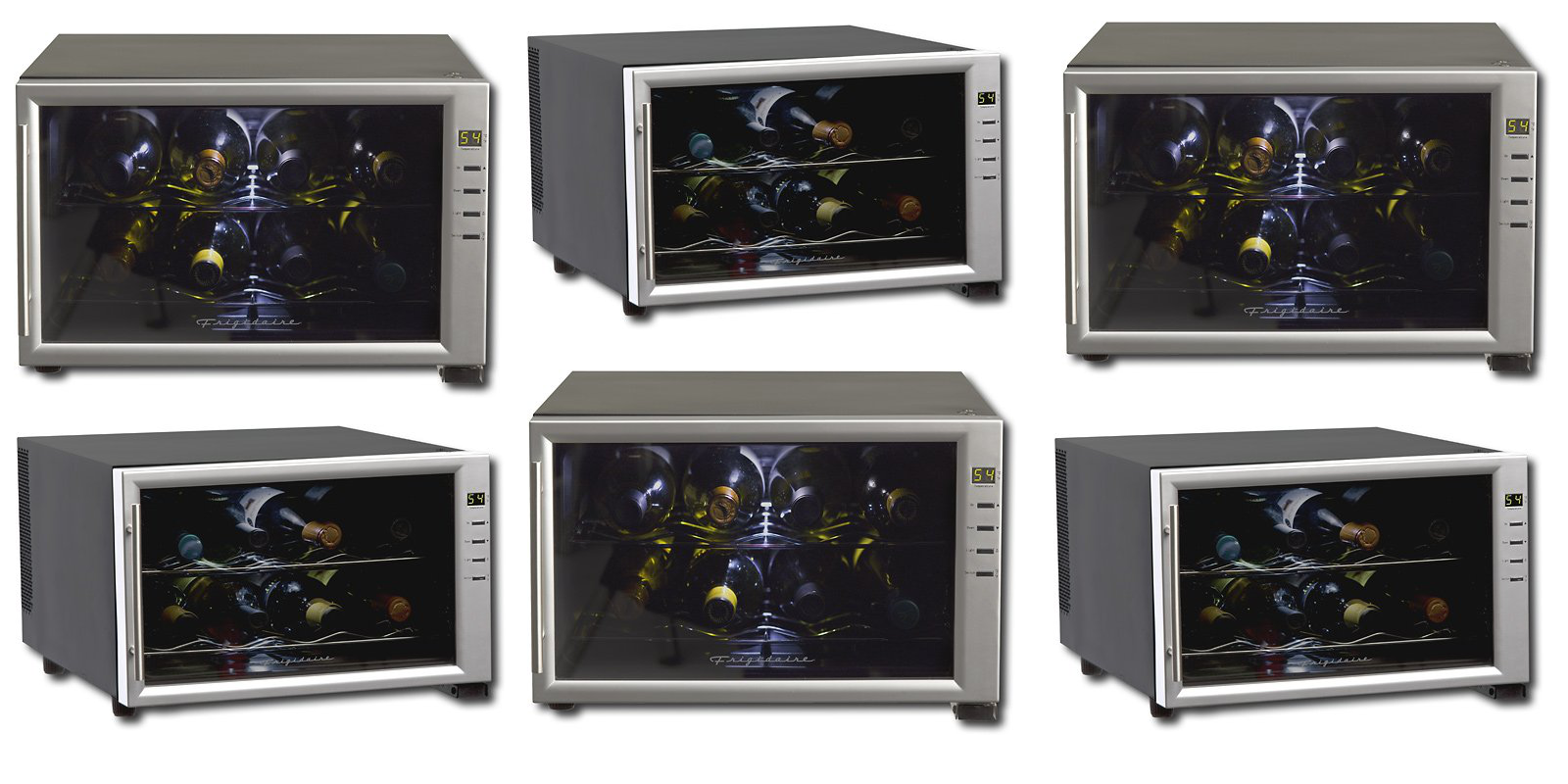 Keep your next bottle at the perfect temperature w/ this Frigidaire Wine Cooler Fridge for 30