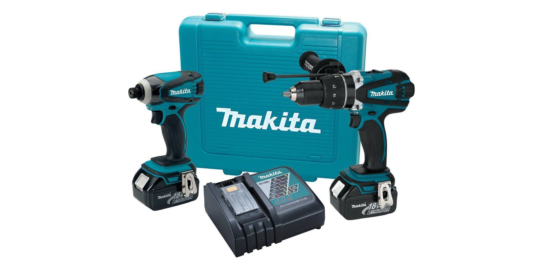Today's Amazon Gold Box includes a Makita 13piece Combo Drill Kit w