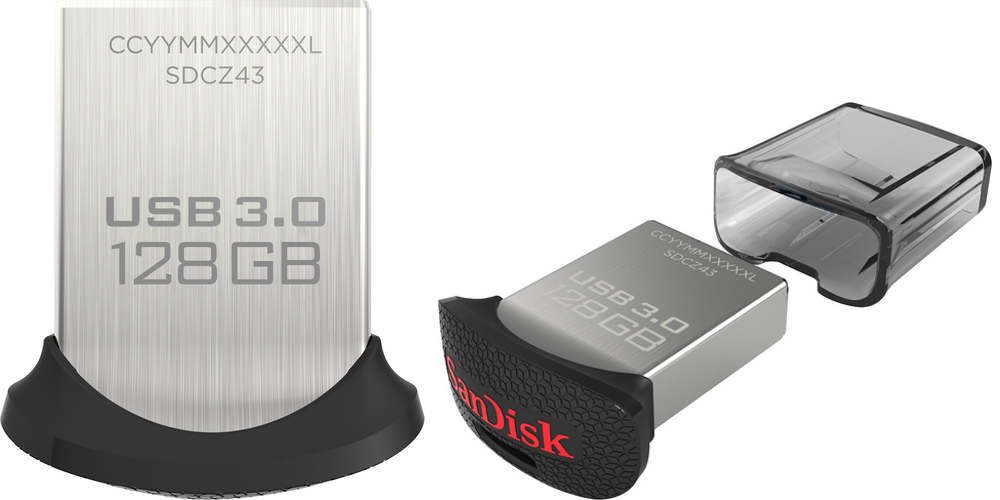 Stier Kakadu Ambacht This low-profile SanDisk Ultra Fit 128GB USB 3.0 Flash Drive is just $28  shipped