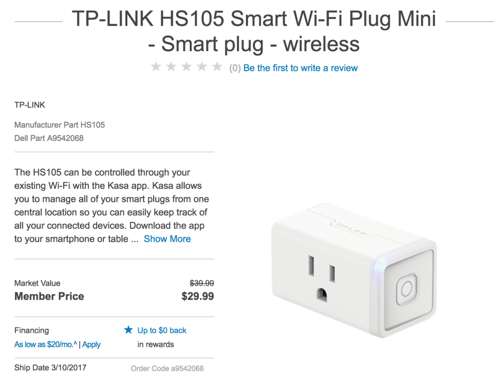 tp-link-hs105-smart-plug-dell-deal