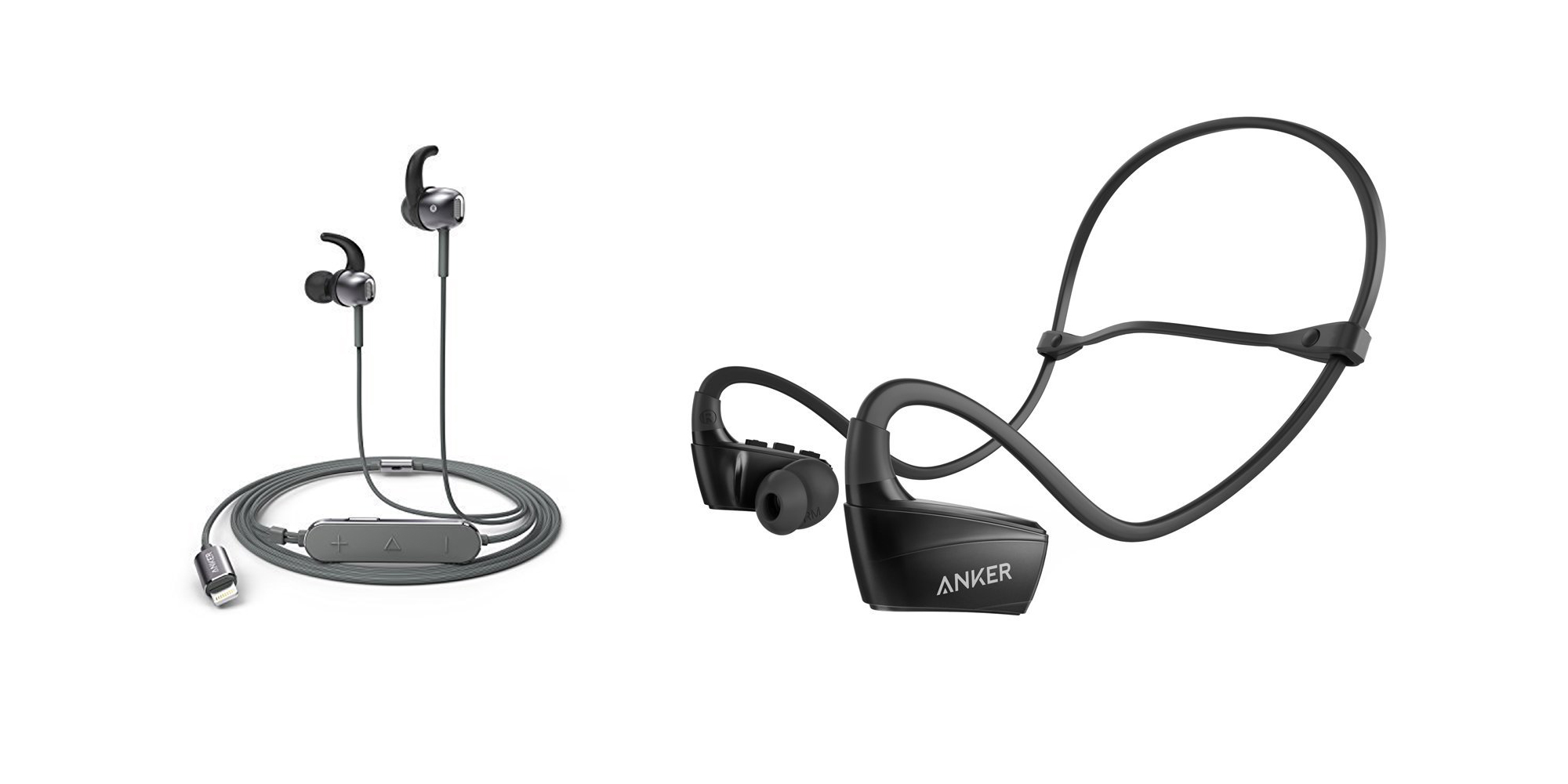 Save on Anker SoundBuds: NB10 Bluetooth $32 or w/ Lightning Cable $30