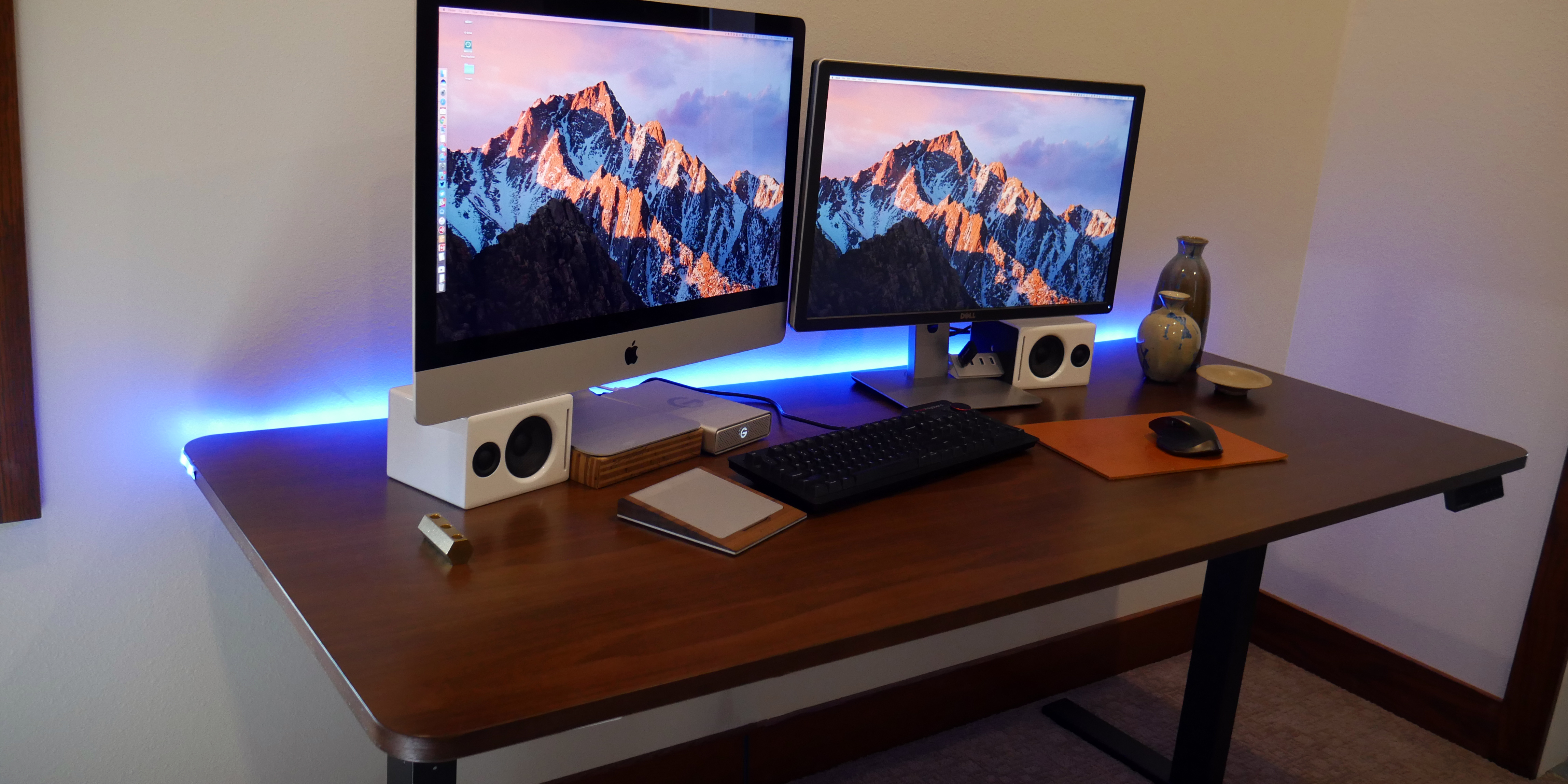 autonomous walnut desk