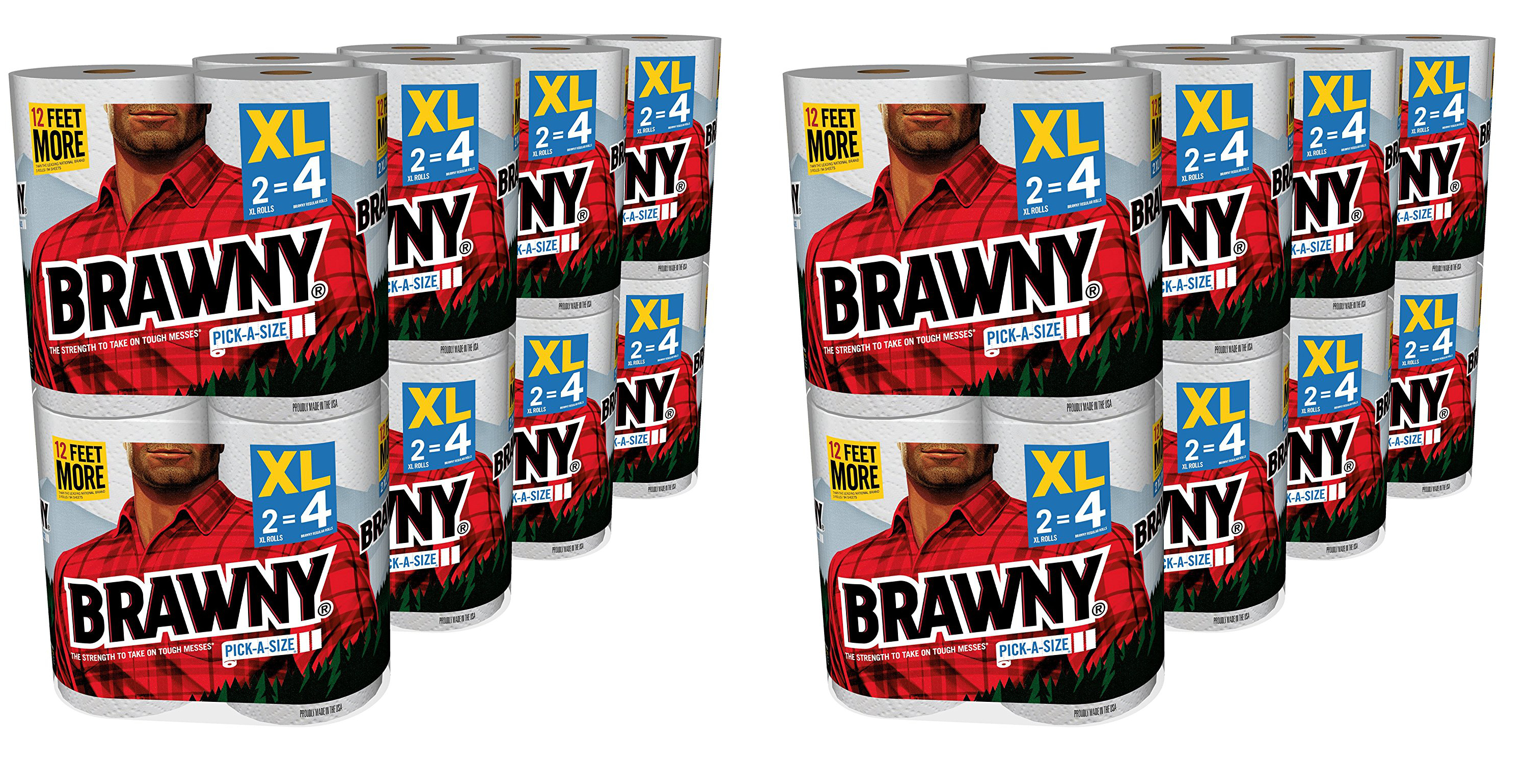 Amazon's 1Day Paper Towel Sale bestselling 16XL roll pack of Brawny