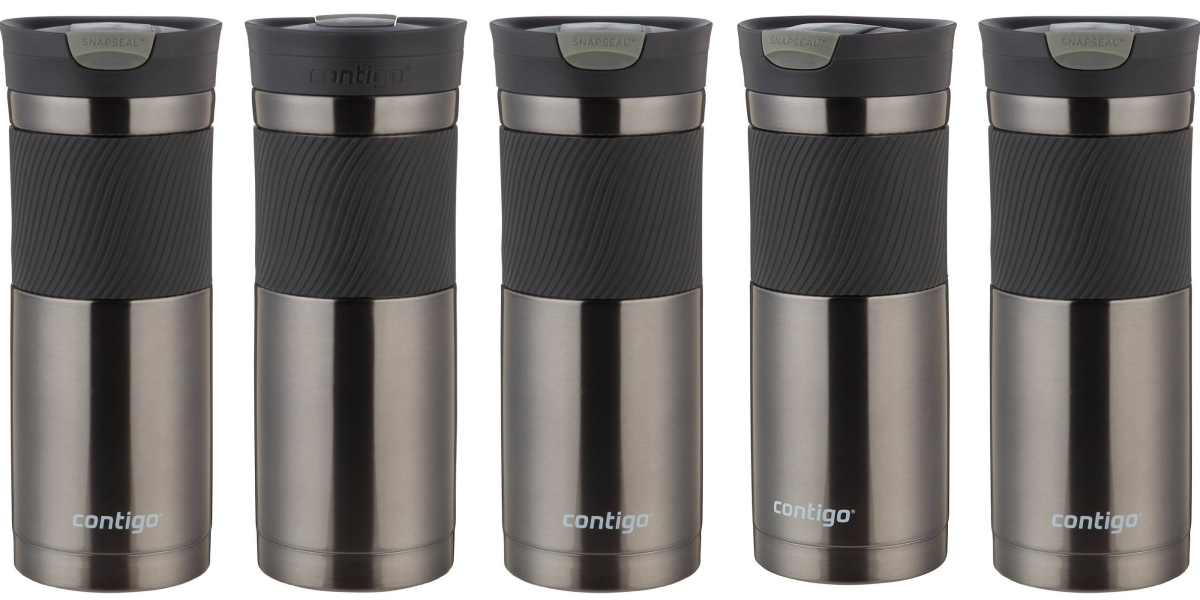 The highly-rated 20-oz Contigo Vacuum Insulated Stainless Steel Travel Mug  is down to $9 Prime shipped (Reg. up to $13)