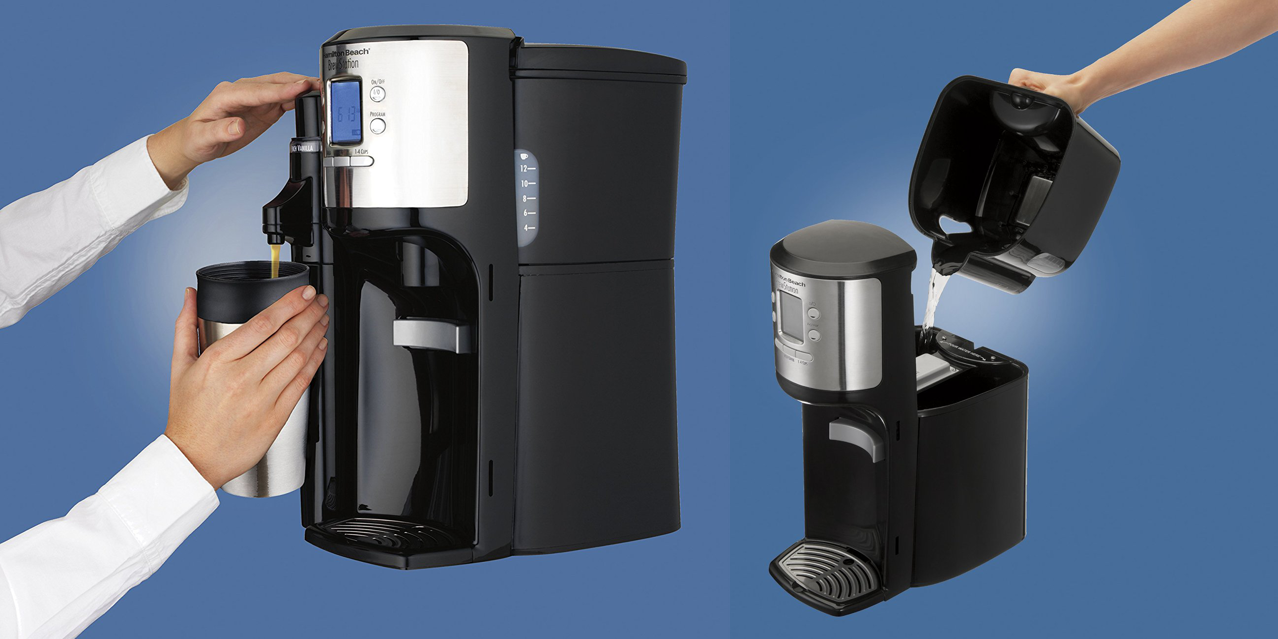 This Hamilton Beach BrewStation 12Cup Coffee Maker is just 20 shipped
