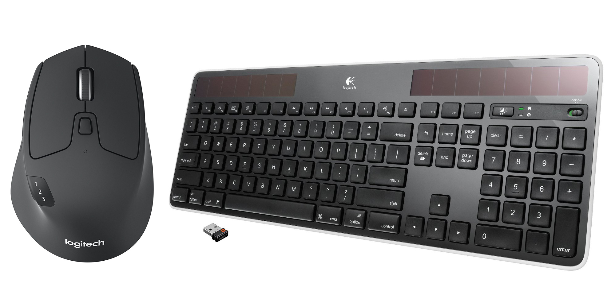 Upgrade your Mac setup these wireless Logitech deals: M720 Triathlon Mouse $30 or K750 Solar Keyboard $40