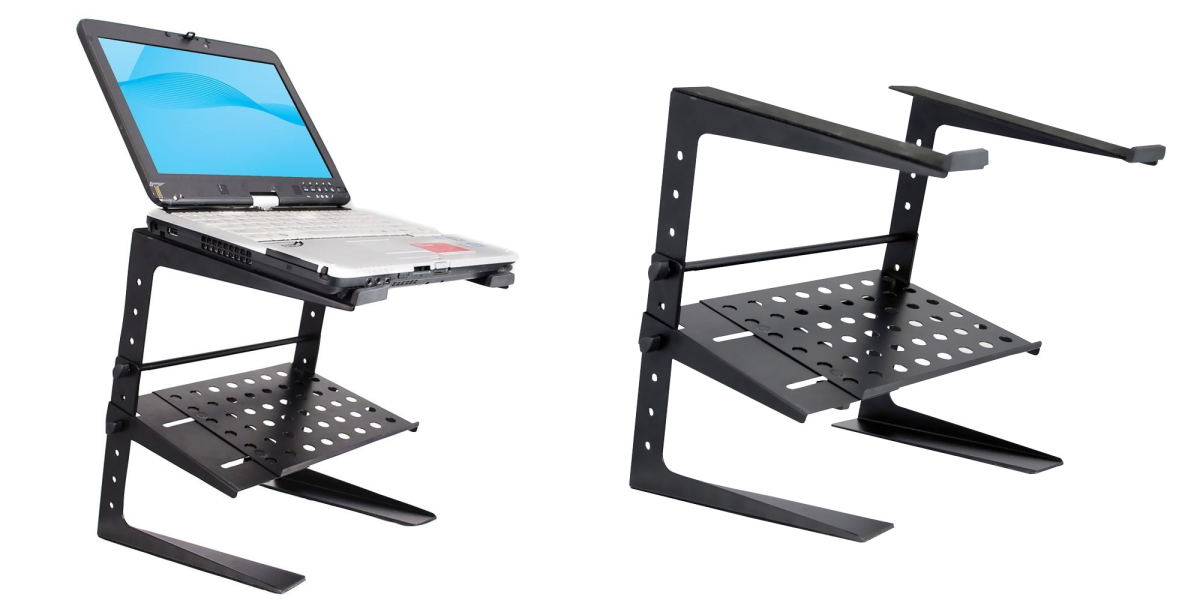 This PYLEPro MacBook/laptop DJ Stand just hit its Amazon alltime low