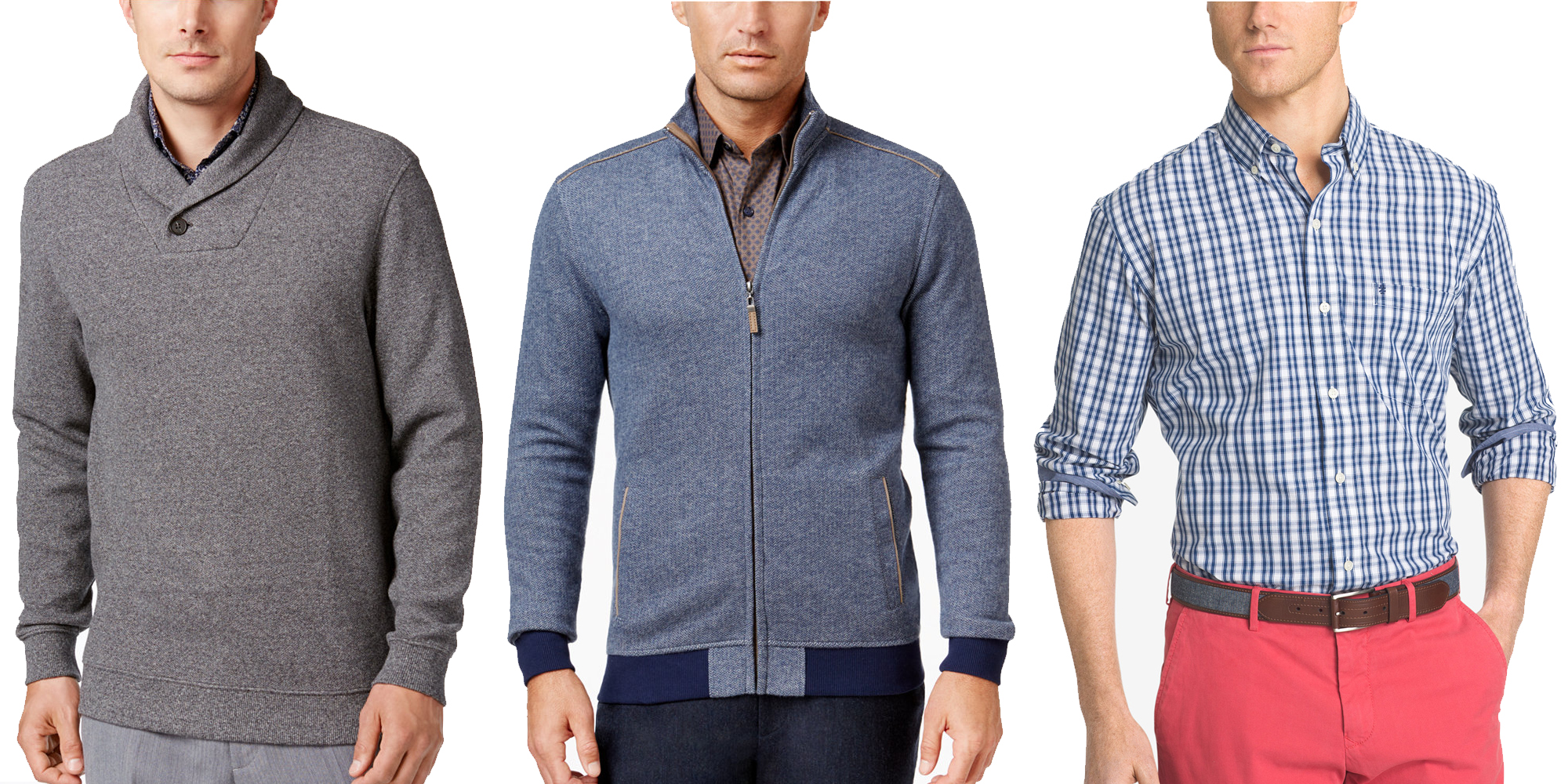 Macy's 10 Men's Fashion Event Crosshatch FlatFront Shorts (Orig. 46