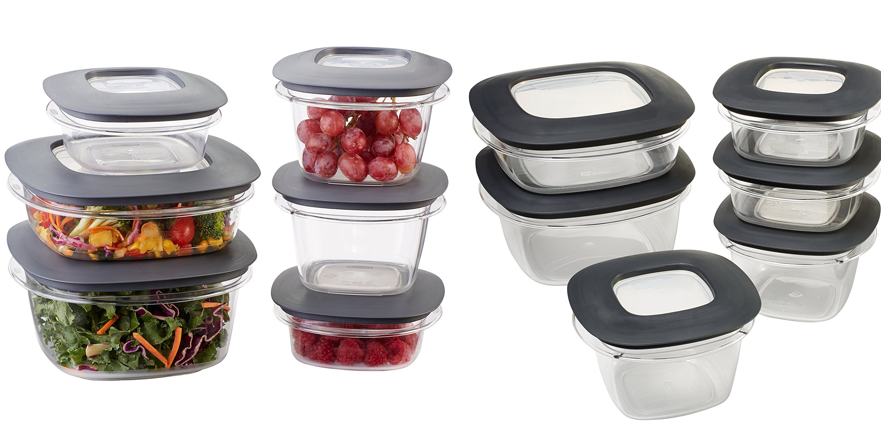 Amazon Is Offering The 12 Piece Rubbermaid Premier Food Storage   Rubbermaid Food Storage Premium 