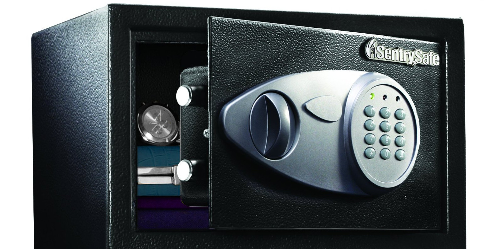 Keep all your valuables protected with this 0.5 Cubic Foot SentrySafe