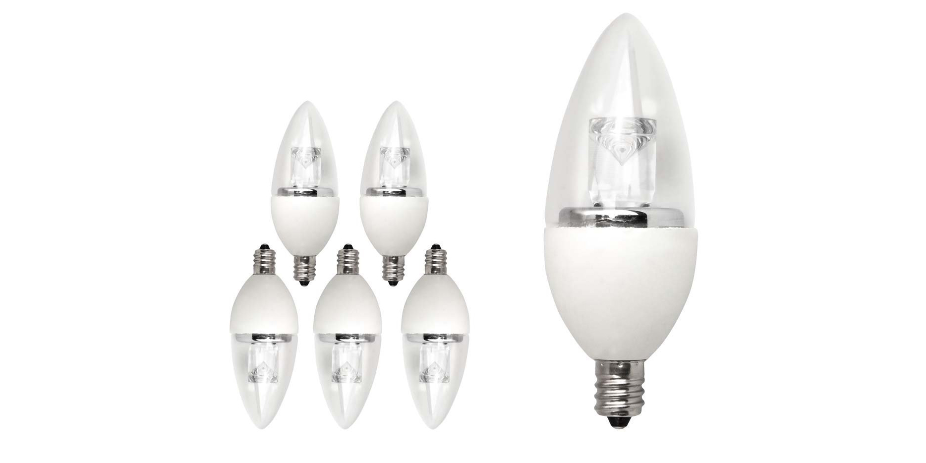 Green Deals: 6-pack 25w Candelabra Led Light Bulbs $10 Prime Shipped, More