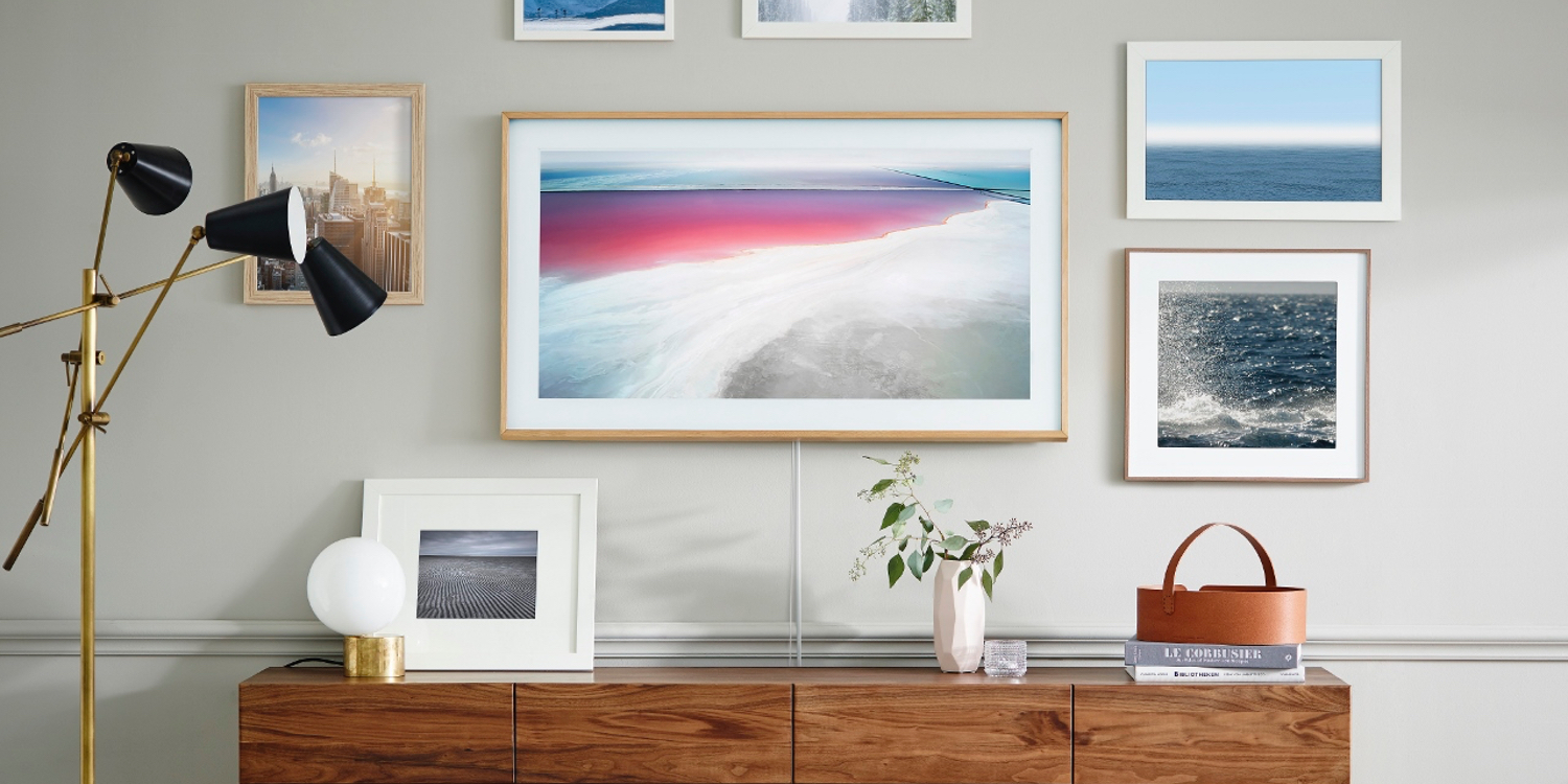 Samsung's The Frame complements your home decor as both a TV and an art ...