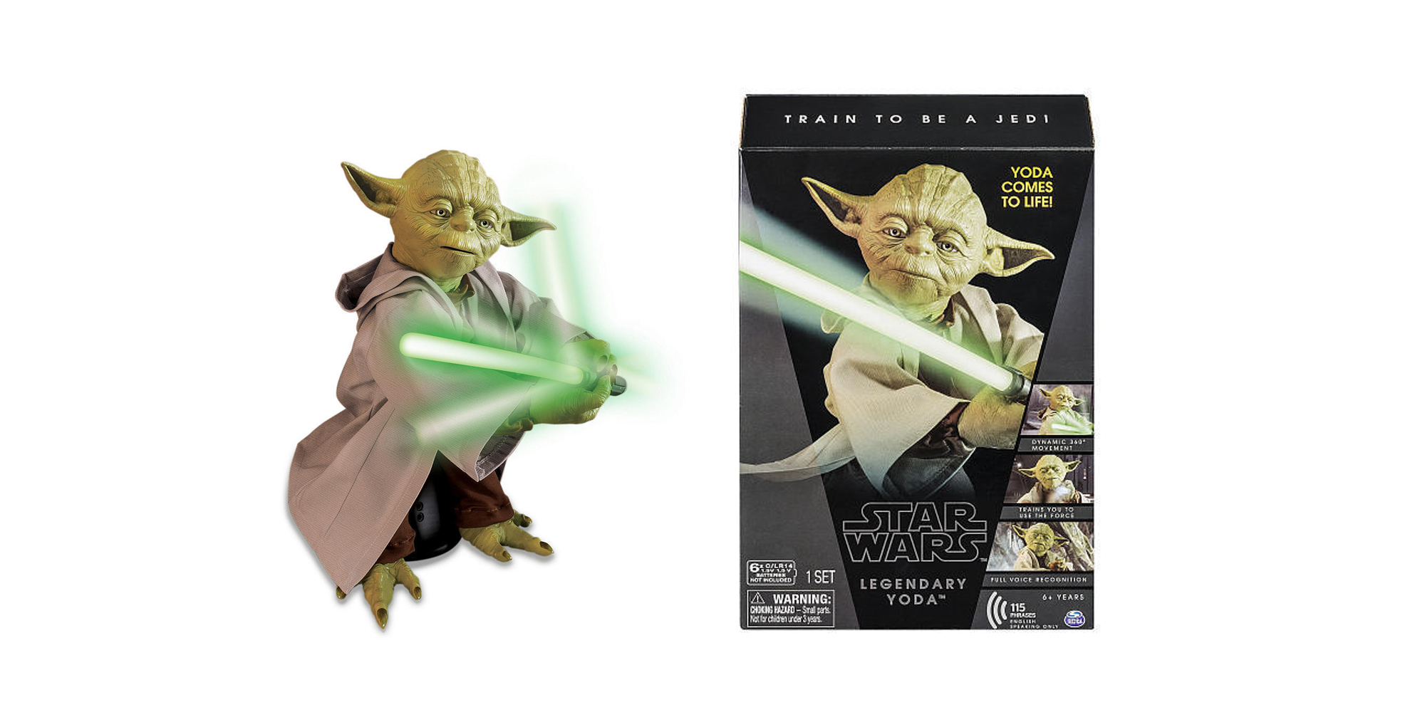  STAR WARS Legendary Jedi Master Yoda, Collector Box Edition :  Toys & Games