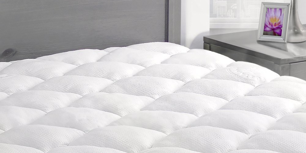exceptionalsheets extra plush bamboo top mattress pad