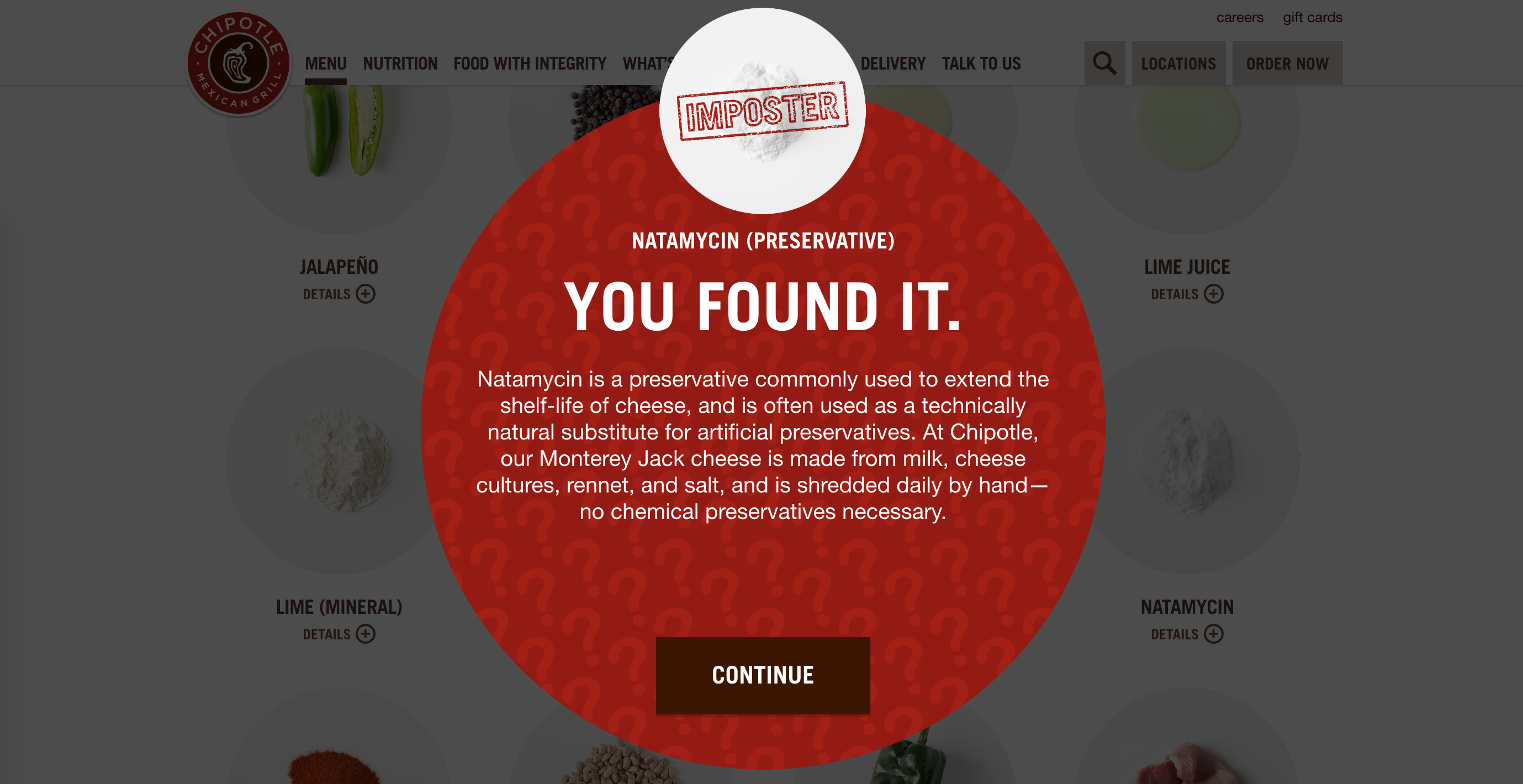 Free Chipotle Guacamole and Chips by winning this simple game