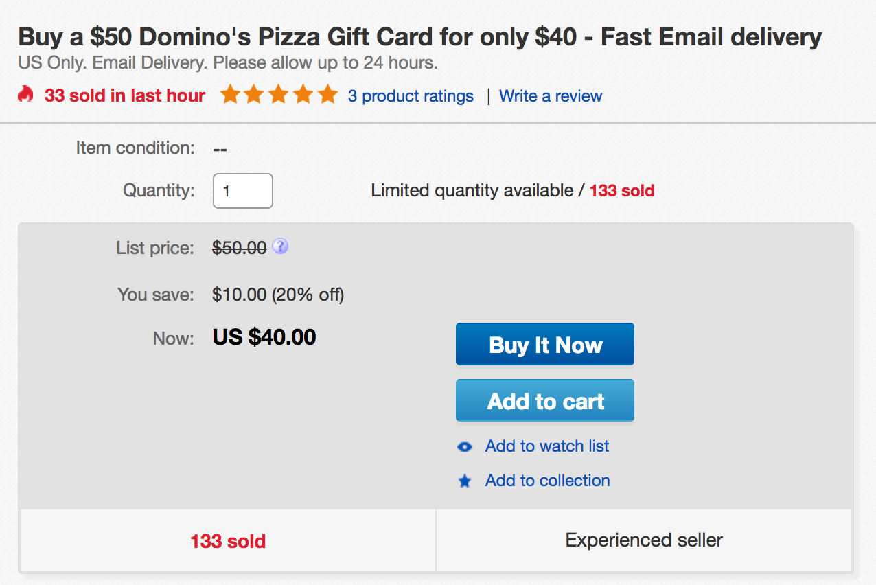 Domino's $25 Gift Card [Digital] Dominos 25 Thank You - Best Buy