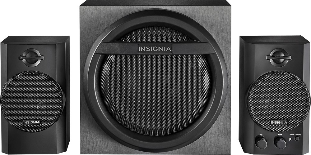 Insignia's 2.1Channel Bluetooth Speaker System is 20